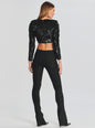 Cindy Coated Denim Jean