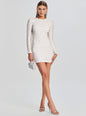 Harlowe Embellished Chiffon Dress