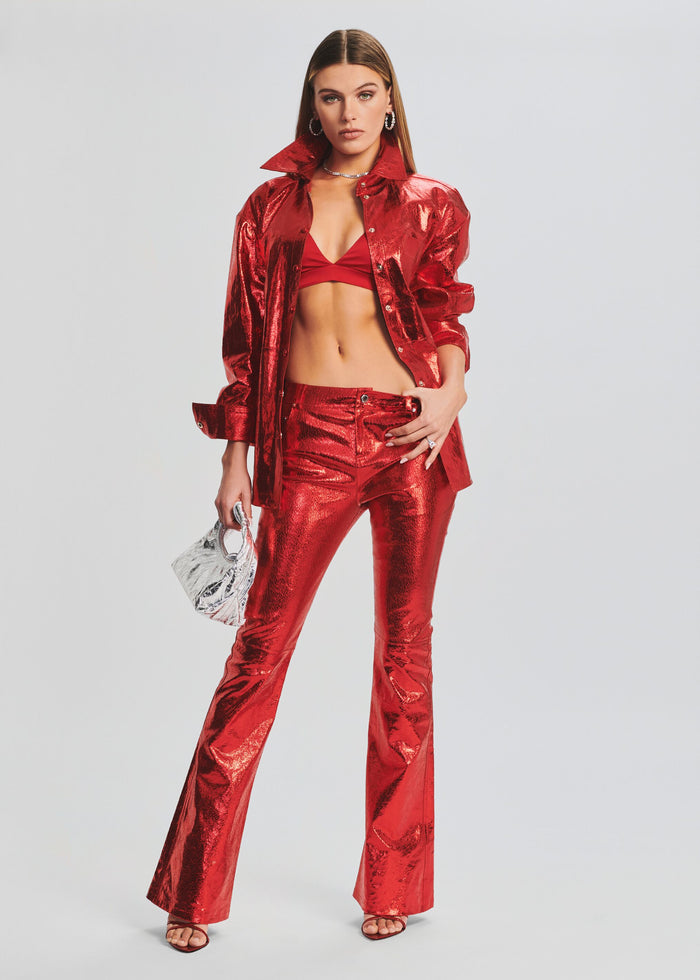 Lynx Leather Pant