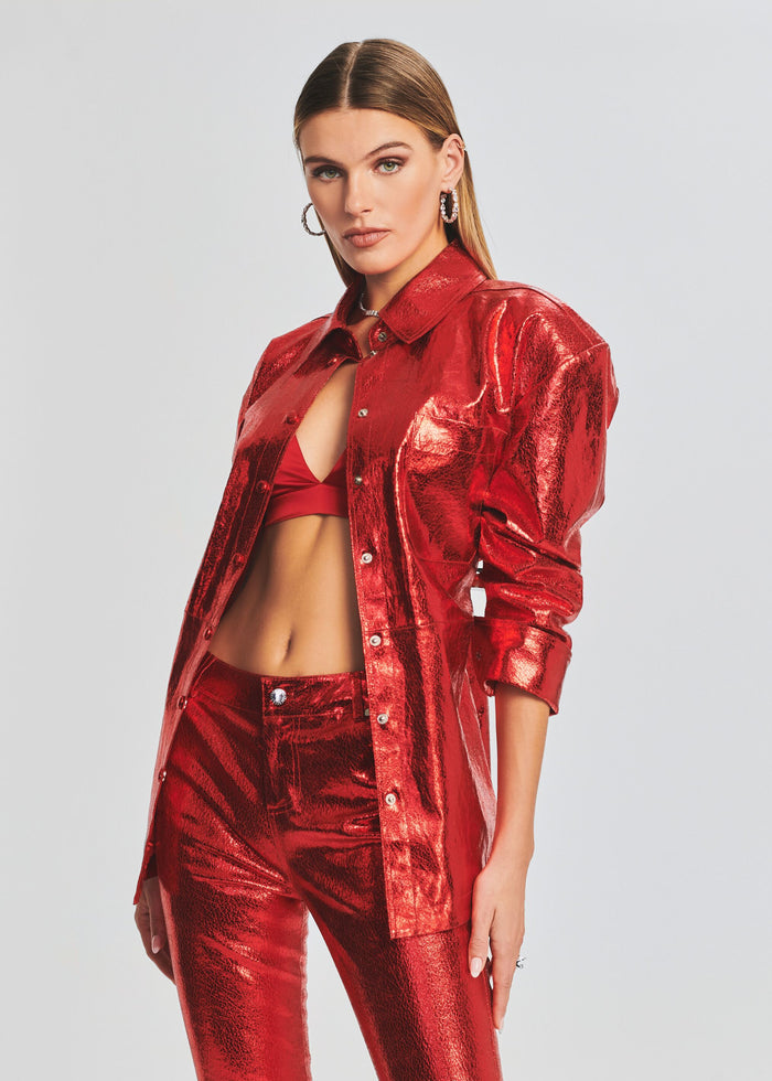 Mercury Leather Shirt