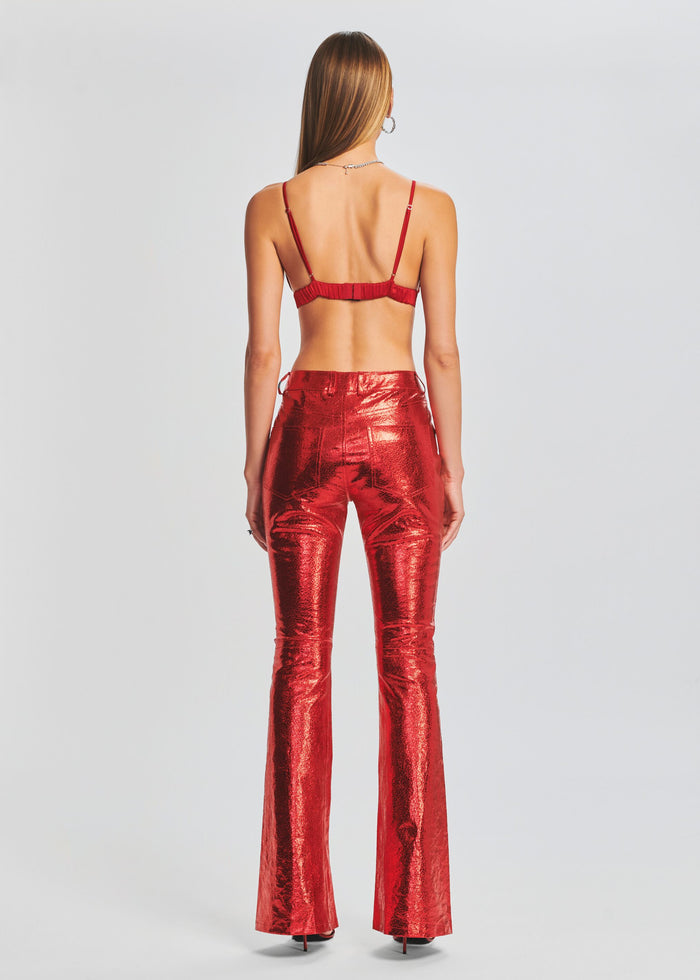 Lynx Leather Pant