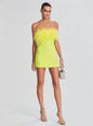 Torin Sequin Feather Dress