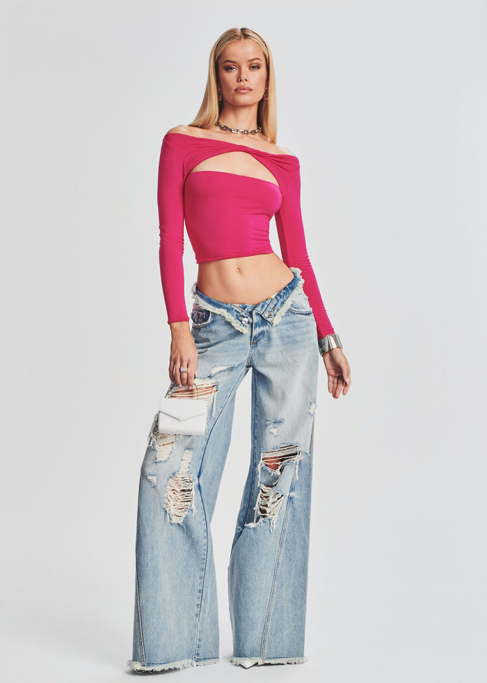 Ollie Wide Leg Jean