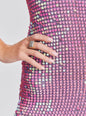 Marie Sequin Crochet Dress