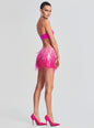 Athana Sequin Feather Skirt
