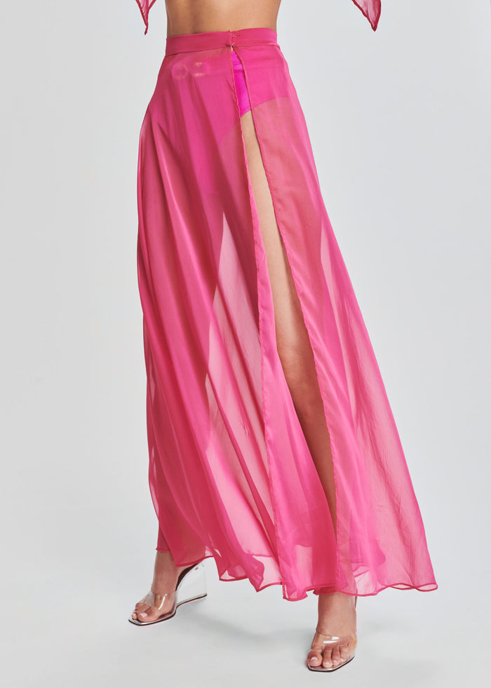 Alaia Long Slit Skirt