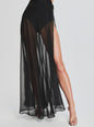 Alaia Long Slit Skirt