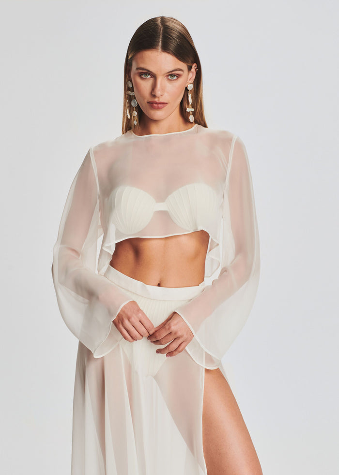 Grace Cropped Shirt