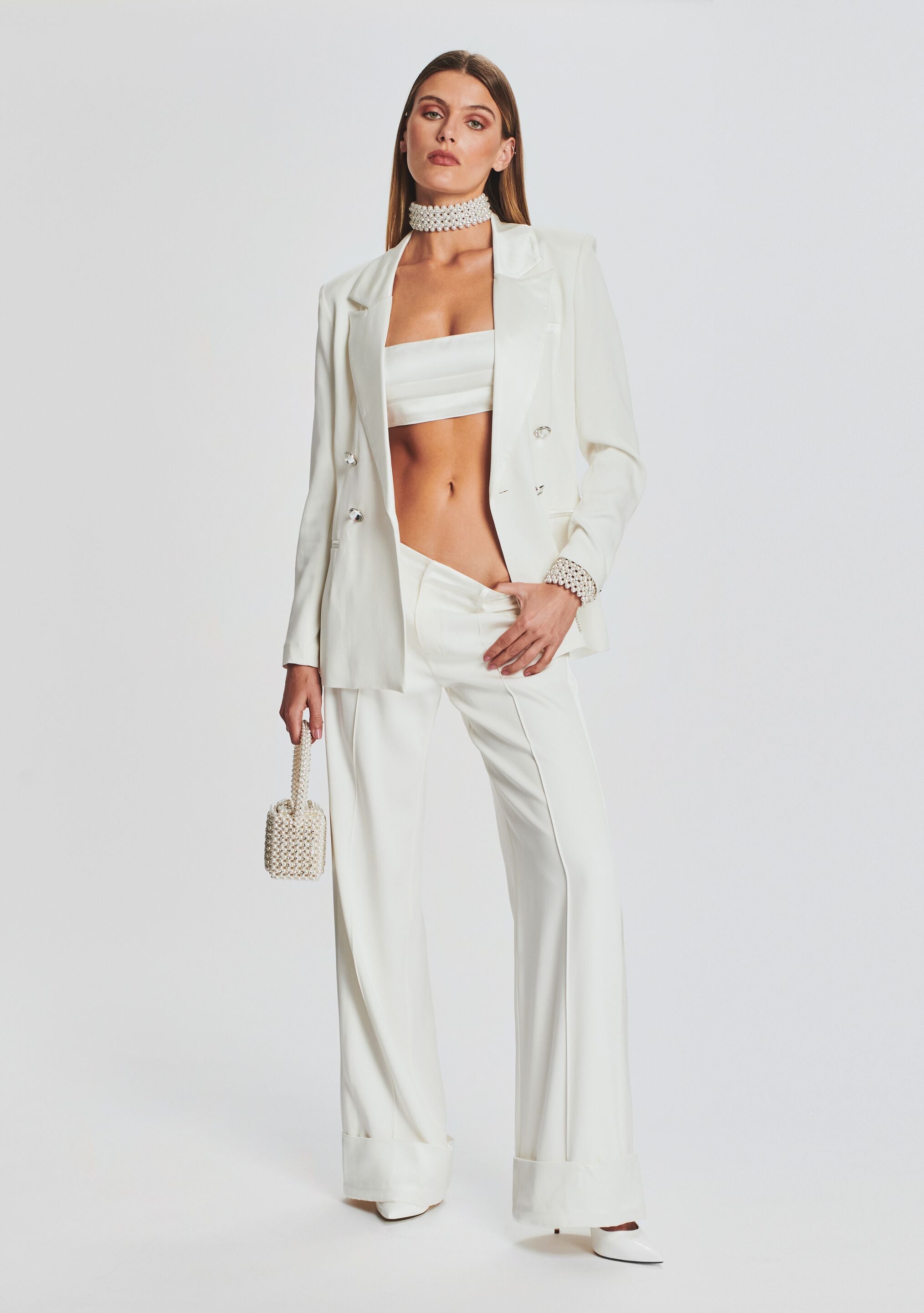 Vince sale white blazer