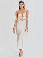 Lily Lycra Maxi Dress