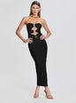 Lily Lycra Maxi Dress