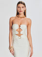 Lily Lycra Maxi Dress
