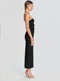 Lily Lycra Maxi Dress