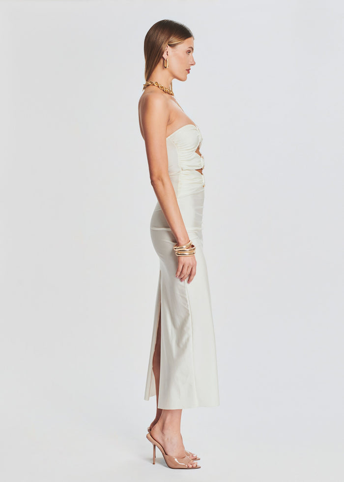 Lily Lycra Maxi Dress