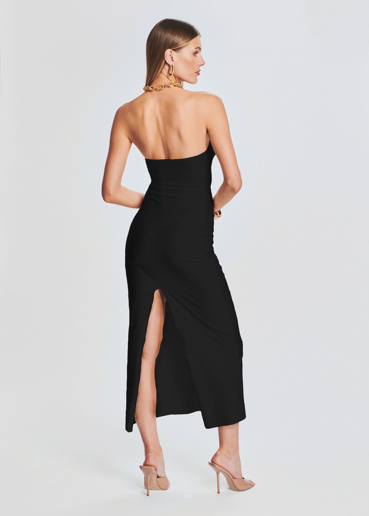 lily lycra maxi dress Lily Lycra Maxi Dress Retrofete