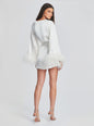 Eva Feather Robe