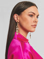 Lychee Martini Letter Earrings