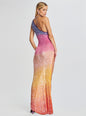 Candice Sequin Crochet Dress