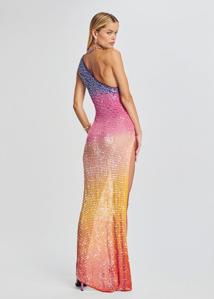 Candice Sequin Crochet Dress