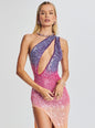 Candice Sequin Crochet Dress