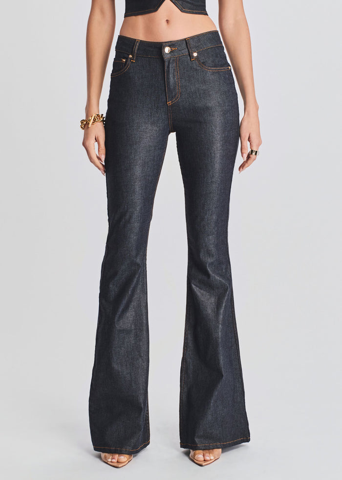 Moore Mid Rise Flare Jean