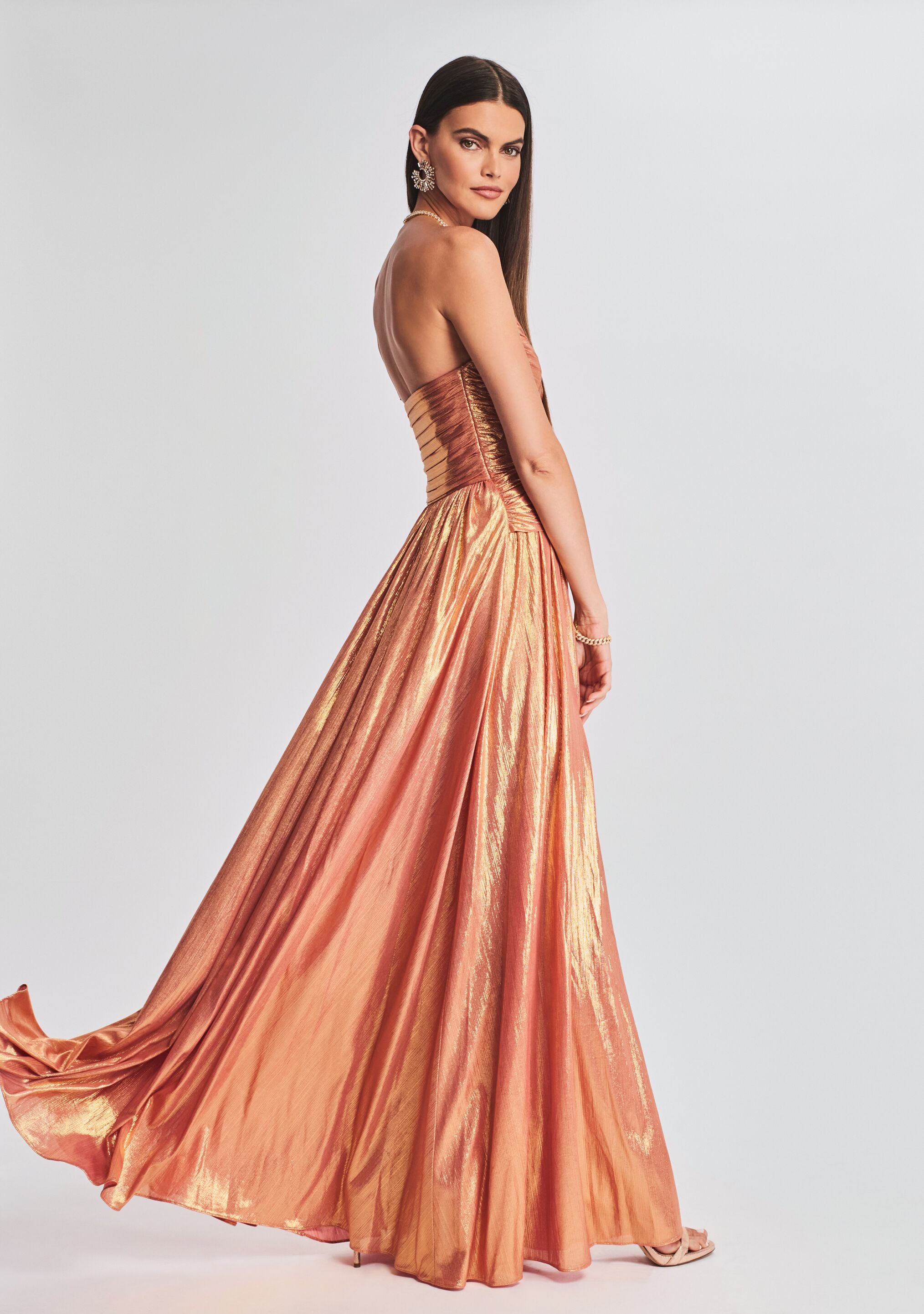 Retrofete Waldorf Dress Apricot XXS