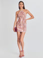 Trixie Sequin Crochet Dress