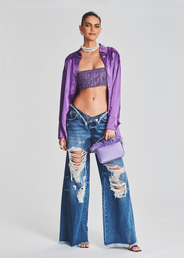 Emilia Crystal Top