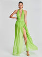 Zion Silk Chiffon Dress