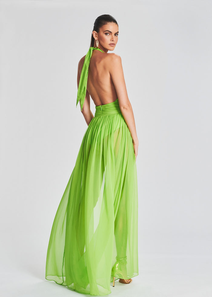 Zion Silk Chiffon Dress