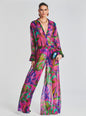 Zeca Silk Chiffon Pant