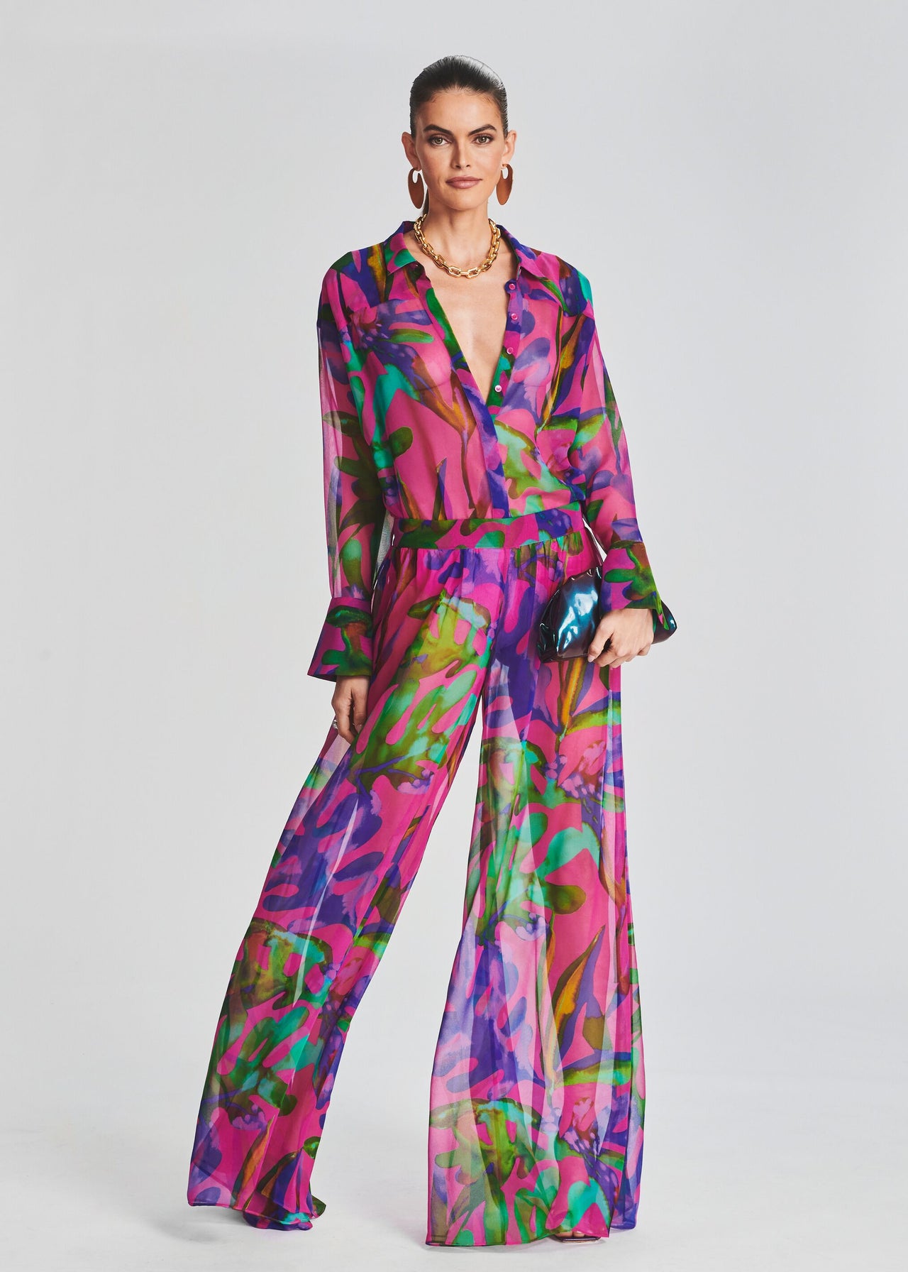 Ramona Silk Chiffon Shirt