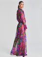 Zeca Silk Chiffon Pant