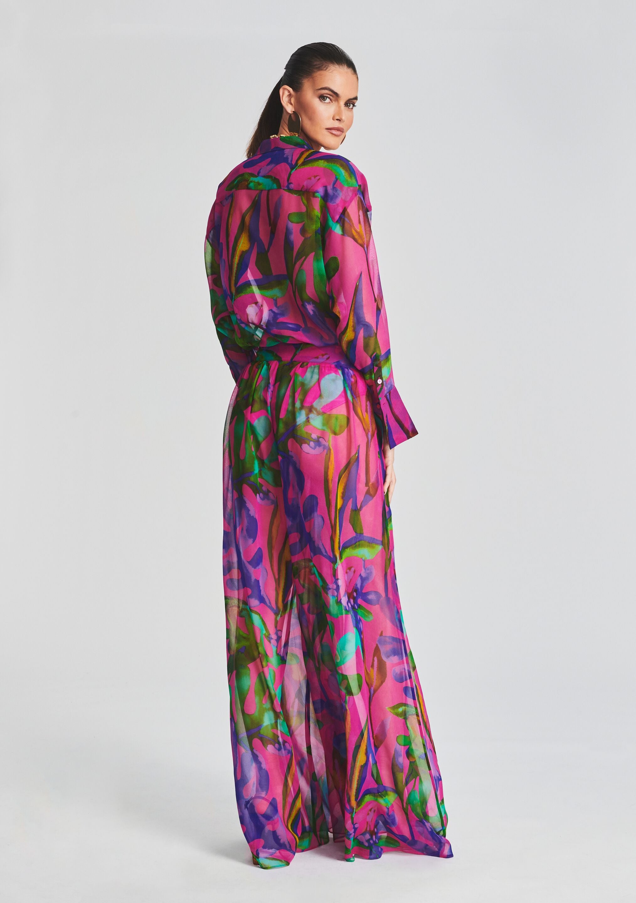 Zeca Silk Chiffon Pant – Retrofete