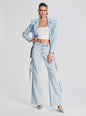 Beckett Denim Blazer
