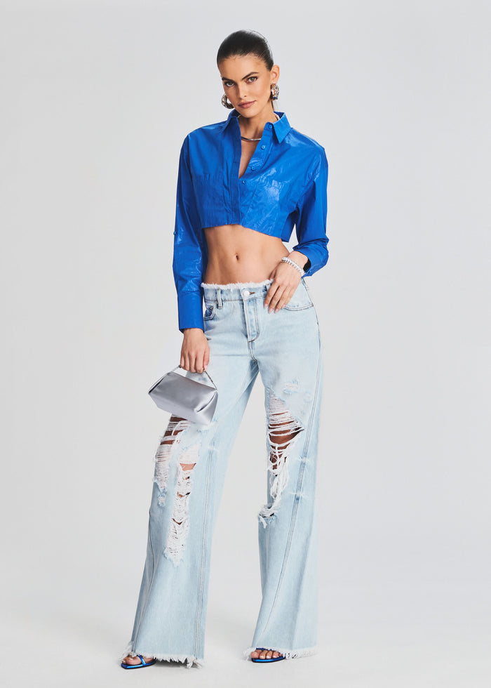 Chi Coated Top