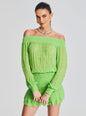 Taisha Embellished Silk Chiffon Dress