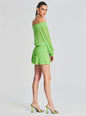 Taisha Embellished Silk Chiffon Dress