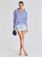 Hefley Oversized Coated Shirt Dress
