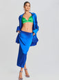 Julian Silk Midi Skirt