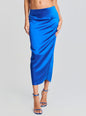 Julian Silk Midi Skirt