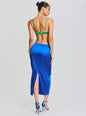 Julian Silk Midi Skirt