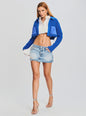 Evelyn Cropped Knit Jacket