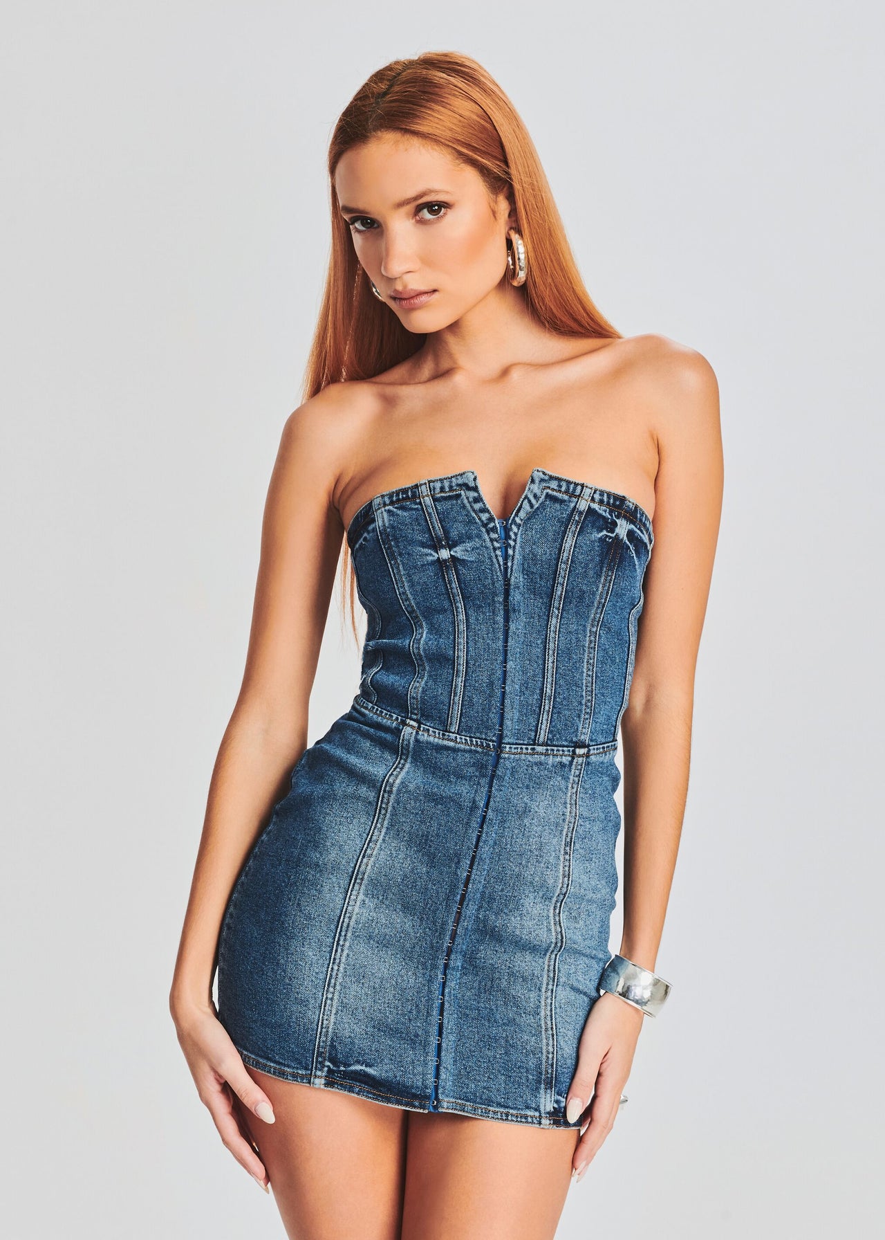 Andreia Denim Dress Retrofete Andreia Denim Dress Retrofete