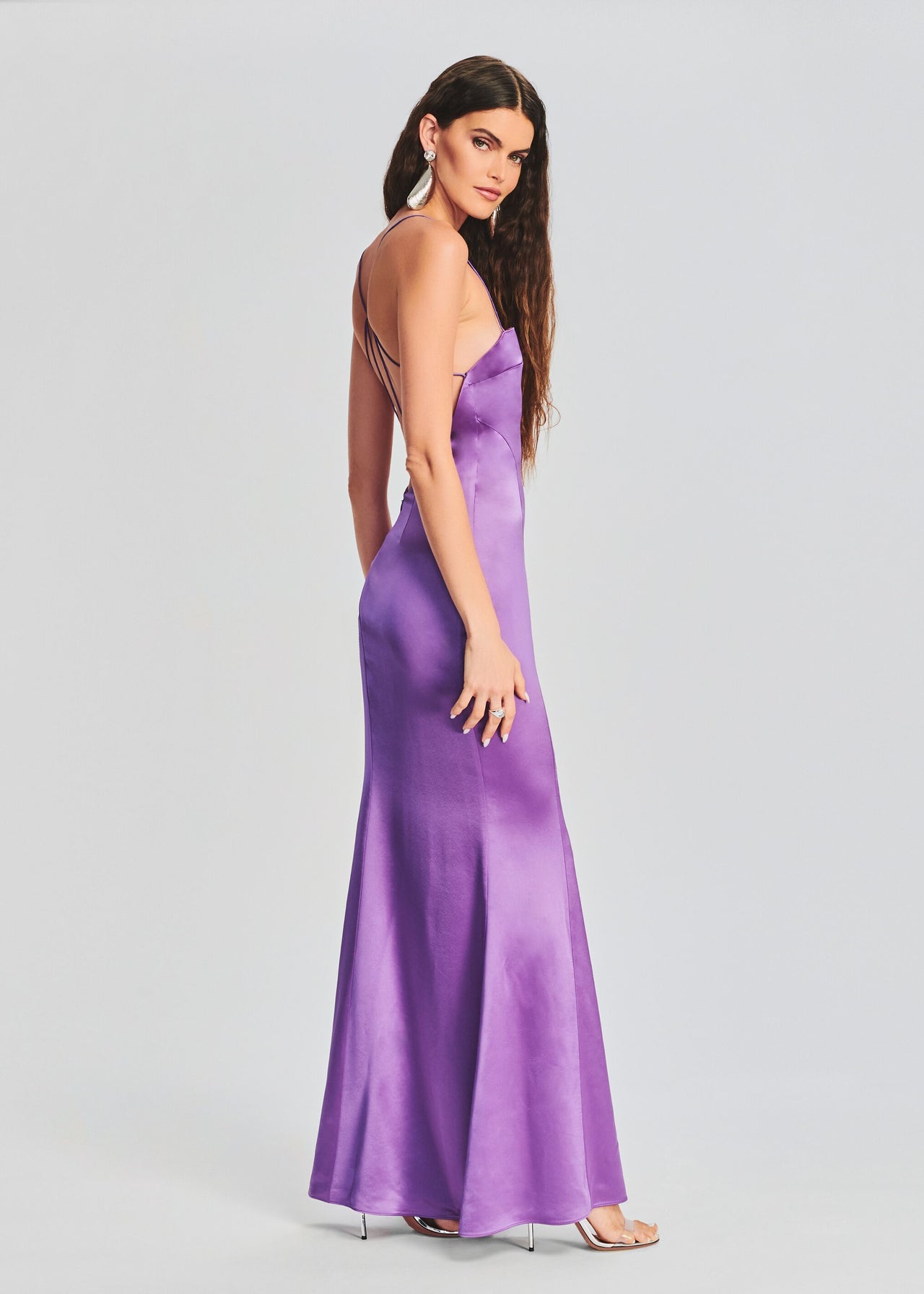 retrofete waldorf dress purple Retrofete Waldorf Dress Purple Size S / AUS 6-8