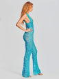 Nirvana Sequin Crochet Jumpsuit