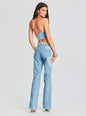 Rafael Patchwork Denim Jean