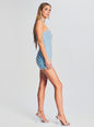 Hazel Embellished Denim Dress