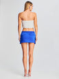 Guiletta Satin Cargo Skirt