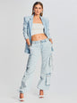 Beckett Denim Blazer